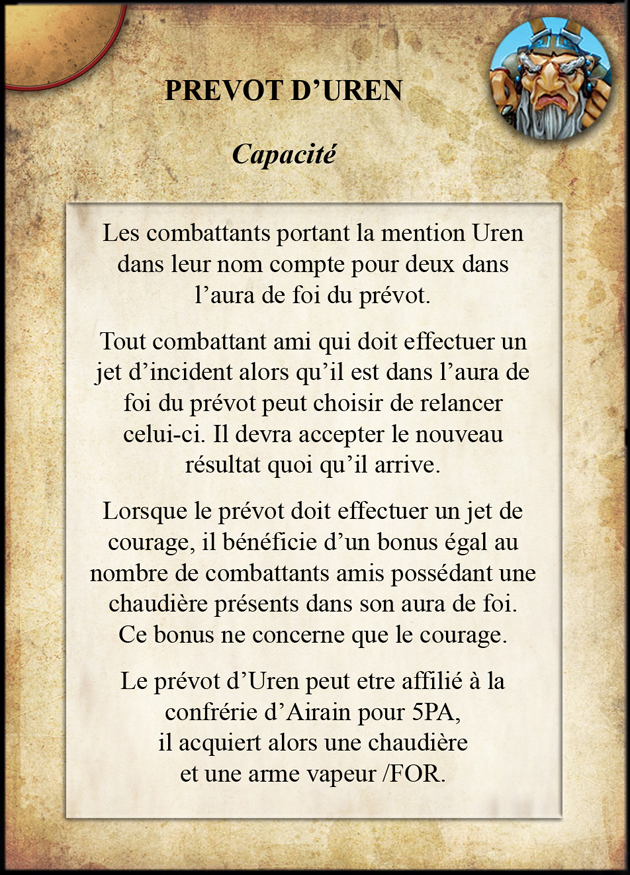 Capacité du Prévôt d'Uren